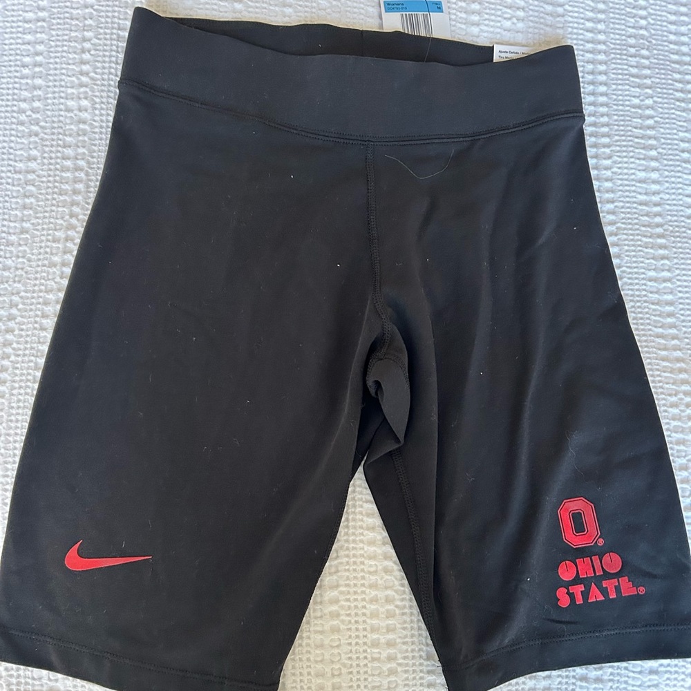 Nike Biker Shorts, Ohio State University. Size medium. NWT.